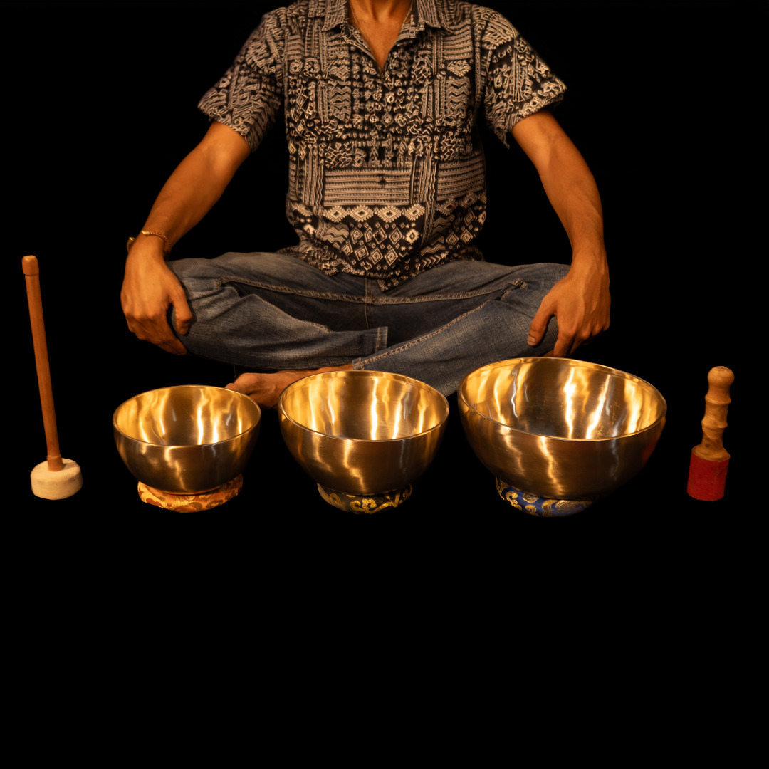The Three Bowl Set - Root, Heart and Third Eye