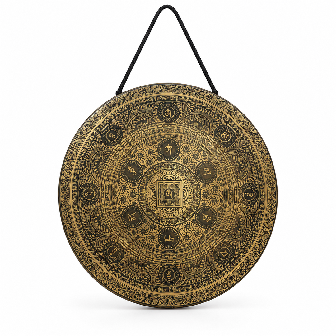 Etched Chau Gongs