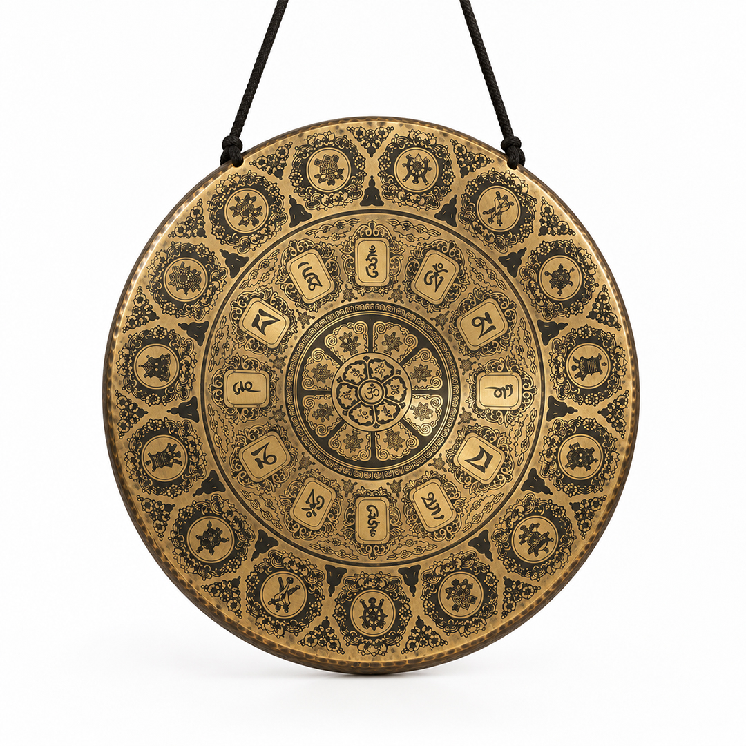 Etched Chau Gongs