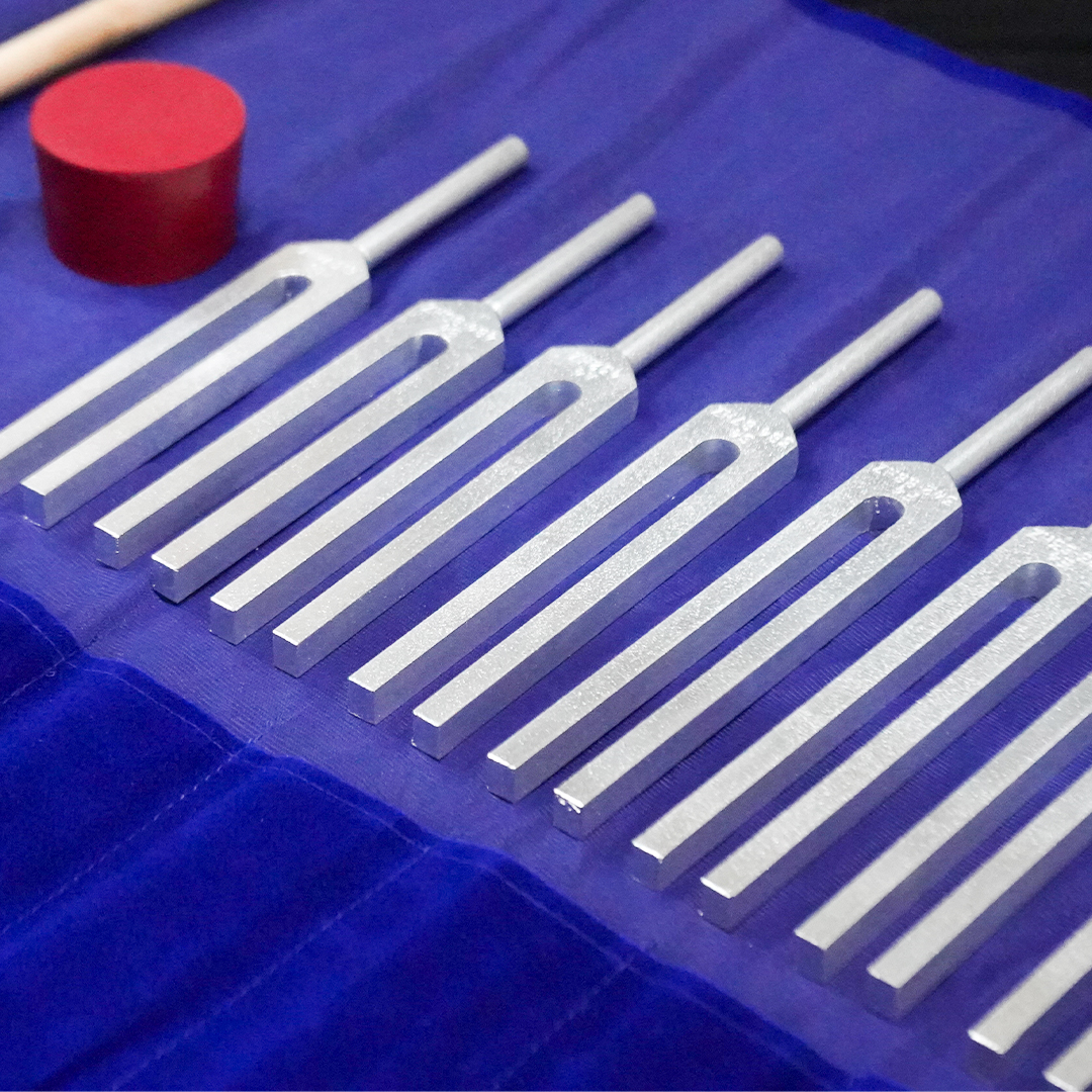 Harmonic Tuning Fork Set – Weighted & Unweighted