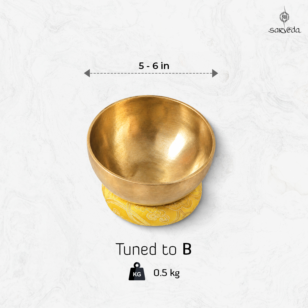 Singing Bowl Head Set – G, A, B
