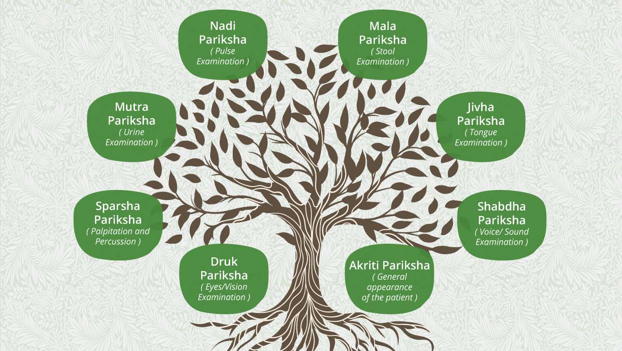 Ashthavidha Pariksha: Eight diagnostic tools of Ayurveda