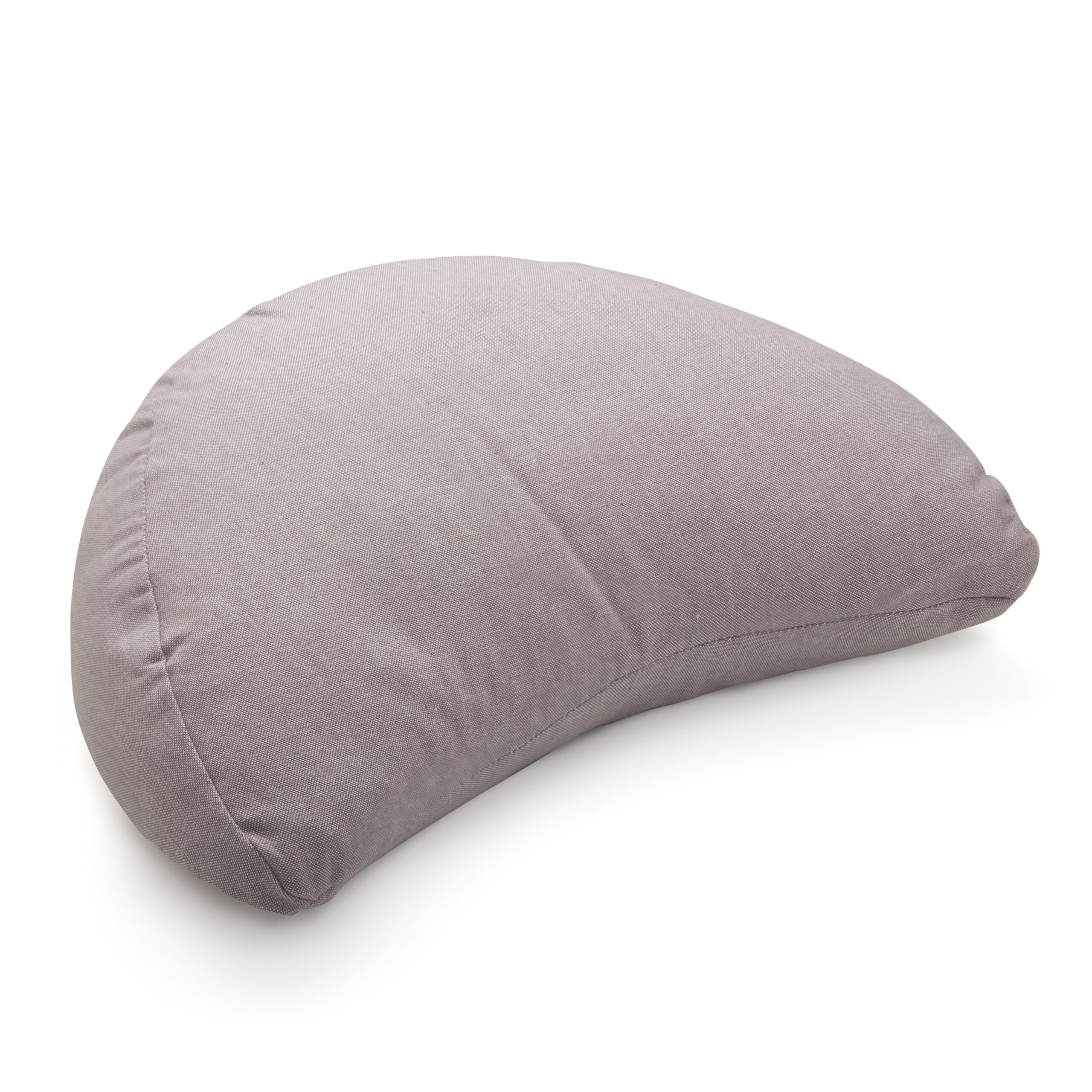 Crescent Zafu Cushion - Compact -Buck wheat