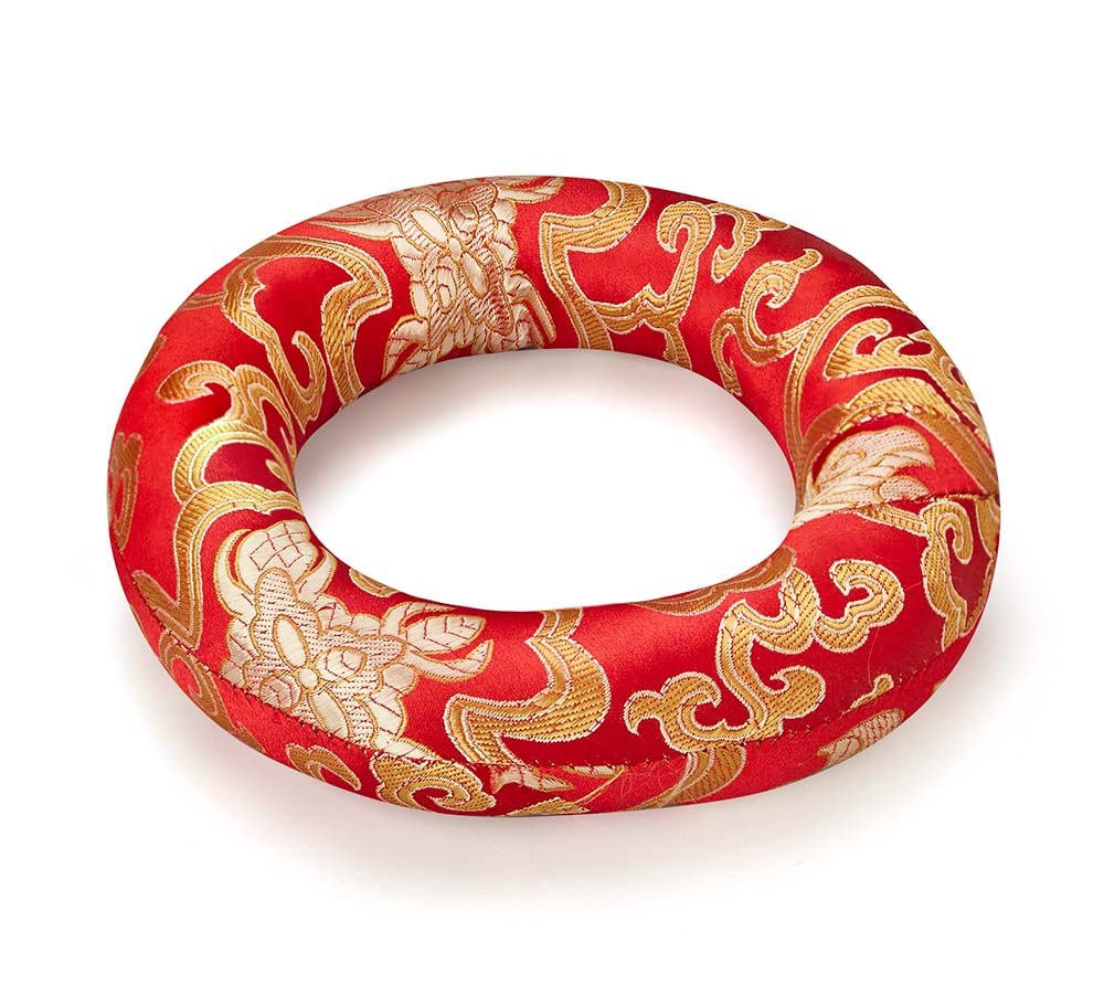 Singing Bowls Silk Ring Cushion Accessories