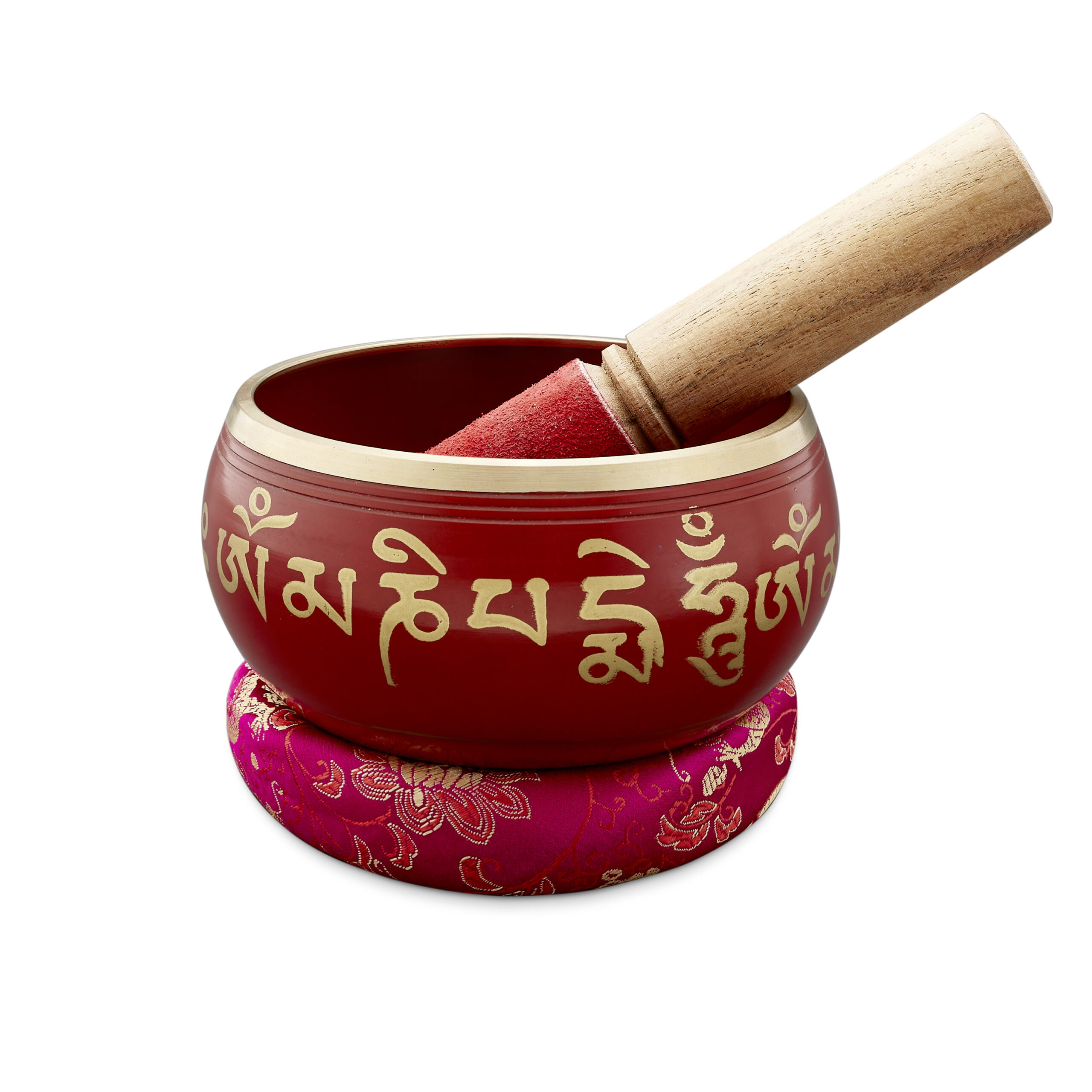 Singing Bowls with Sacred Mantra Printed