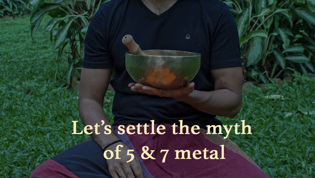 What materials truly constitute the makeup of Singing Bowls?