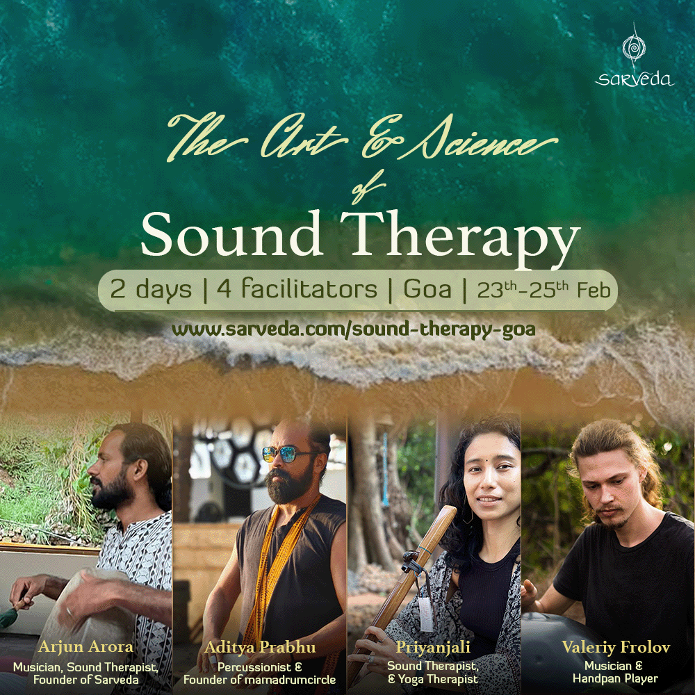 Sound Therapy Workshop – Goa