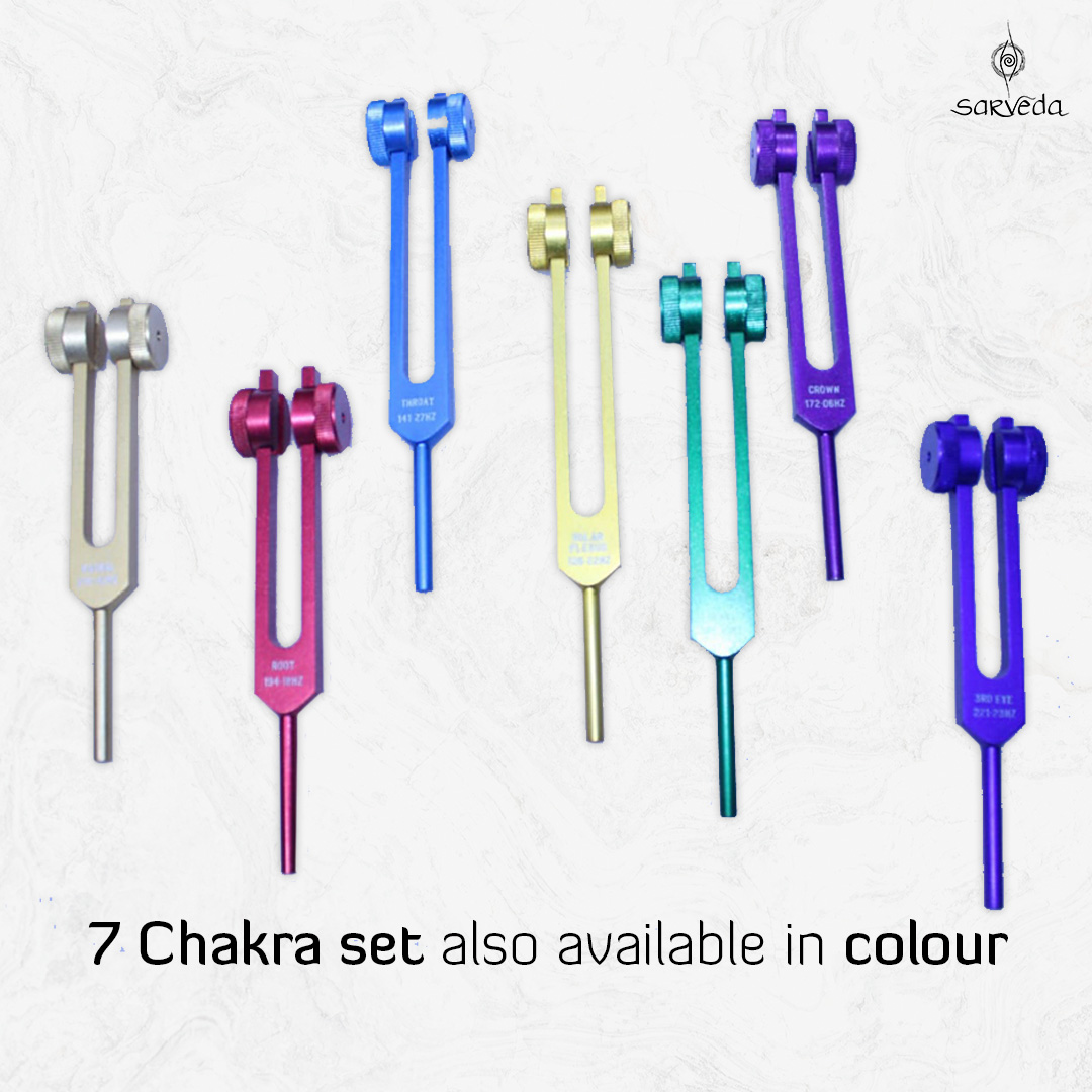 Tuning Forks 7 Chakra Set