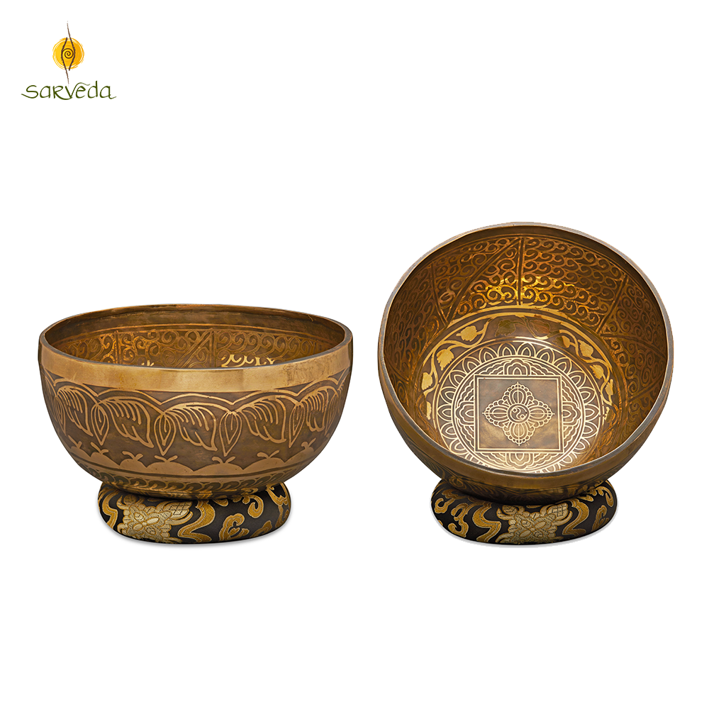 Etched Handmade Singing Bowls