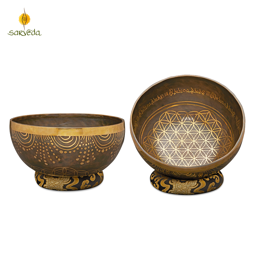 Etched Handmade Singing Bowls