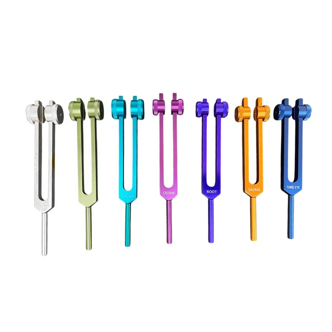 Tuning Forks 7 Chakra Set