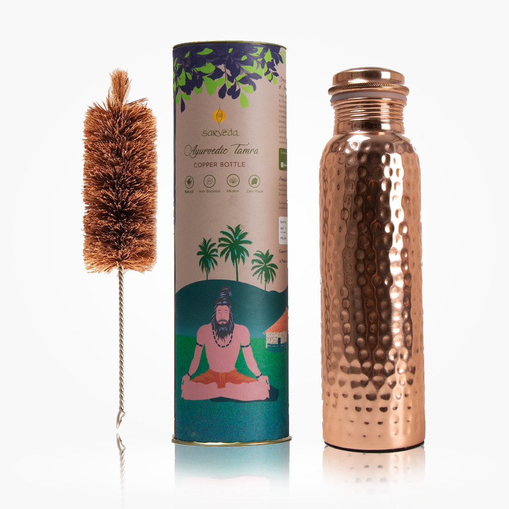 Hammered Copper Bottle