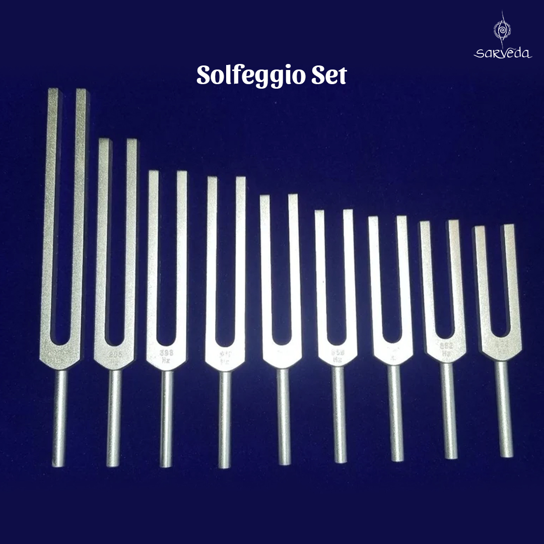 Tuning Forks Solfeggio Set