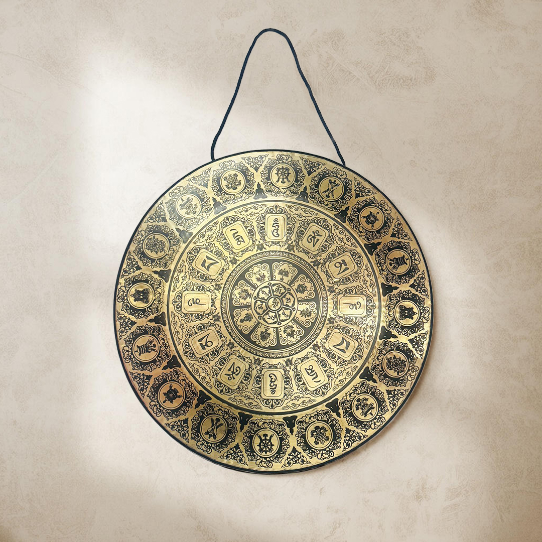 Etched Chau Gongs